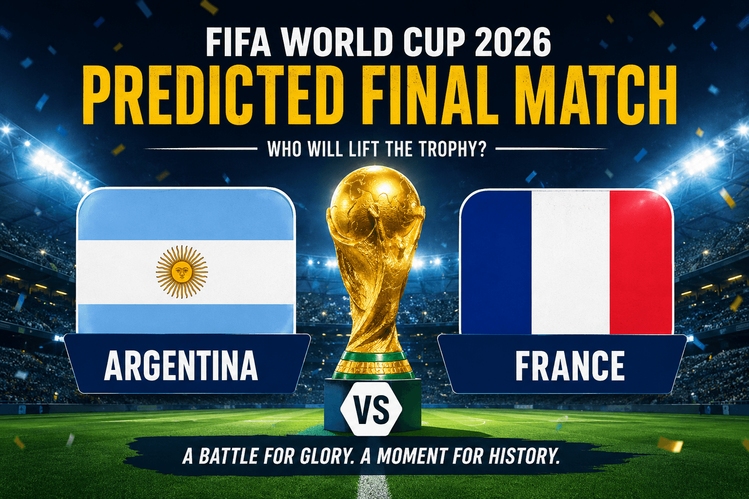 Predicted Final Match of FIFA World Cup 2026: Who Will Reach the Biggest Stage?