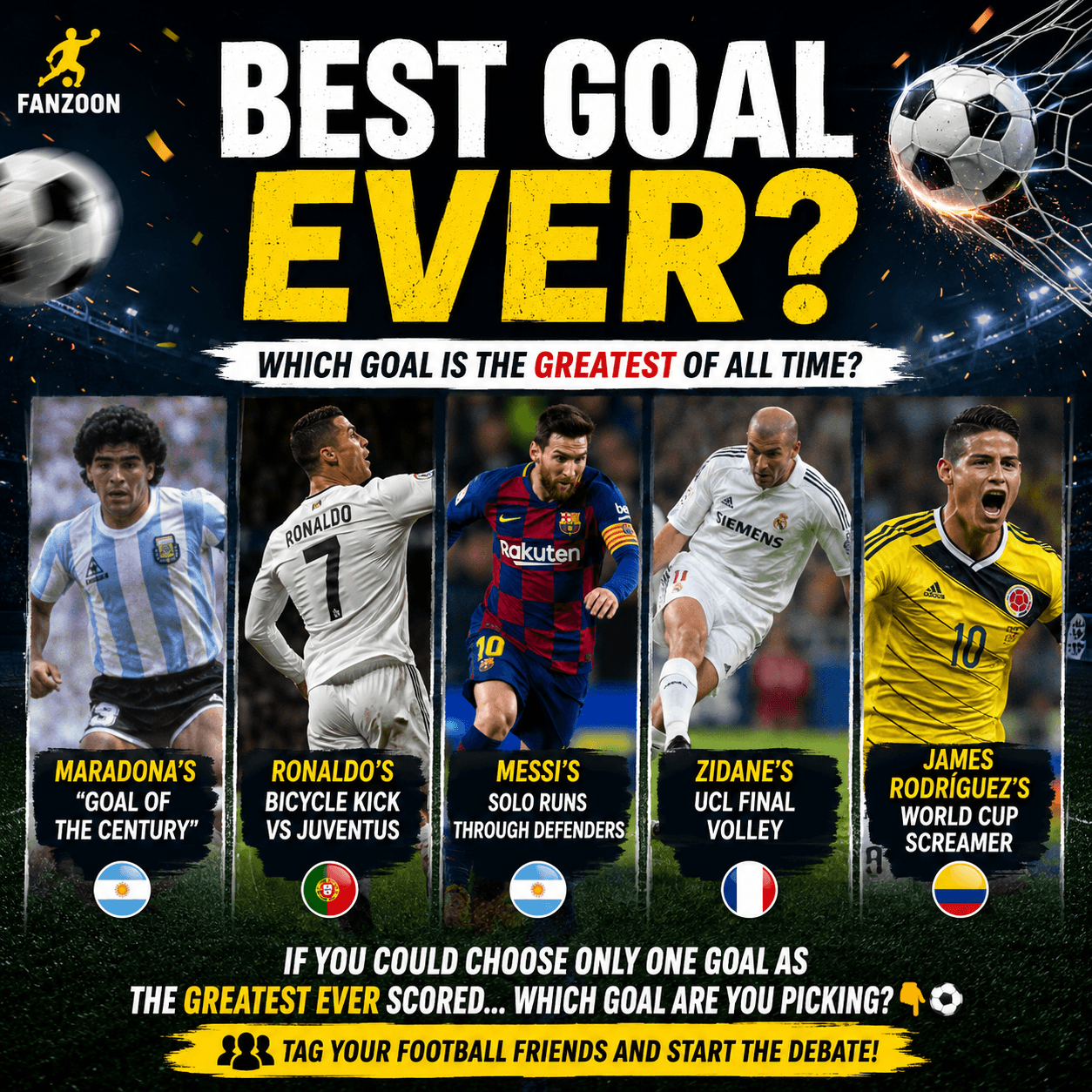 Greatest FIFA World Cup Goals of All Time
